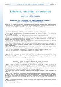 Journal officiel de la République française - N° 246 du 22 octobre 2011