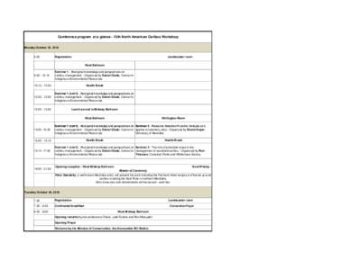 NACW_Draft Conference Program at a glance_Oct07_2010