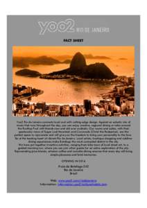 Microsoft PowerPoint - Yoo2 Rio de Janeiro - Updated July 2016
