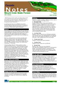 Microsoft Word - mt cole_forest_text.doc