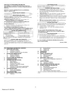 -------------------------------CONTRAINDICATIONS-----------------------Do not use in patients with history of allergic reaction to any ingredient of RELENZA, including milk proteins. (4) ----------------------- WARNINGS 