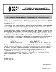 ARRL/VEC Open-Book Review