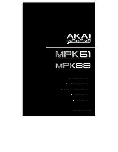 Microsoft Word - MPK88 Quickstart Guide - RevA.doc