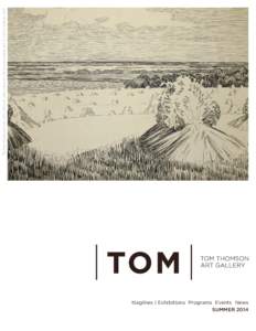 Culture / Art history / Visual arts / Owen Sound / Tom Thomson / Painters Eleven