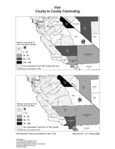 Inyo County to County Commuting