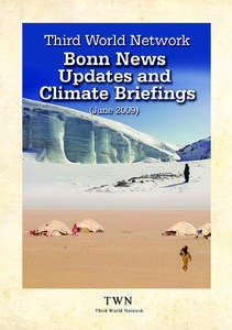 Third World Network  BONN NEWS UPDATES AND  CLIMATE BRIEFINGS