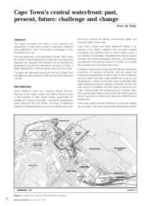 Geography of Africa / Waterfront / Cape Town / Zoning / Urban planning / Environmental design / Anacostia Waterfront Corporation / Urban studies and planning / Urban design / Provinces of South Africa