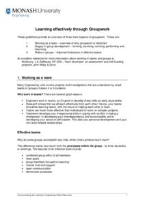 Behavior / Behavioural sciences / Group behaviour / Group development / Group dynamics / Team / Skill / Leadership / Social group / Group processes / Social psychology / Sociology