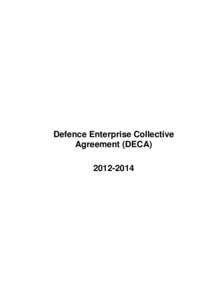 Defence Collective Agreement (DeCA)