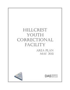 hillcrest youth correctional facility area plan may 2011