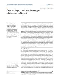 AHMT[removed]dermatologic-conditions-in-teenage-adolescents-in-nigeria
