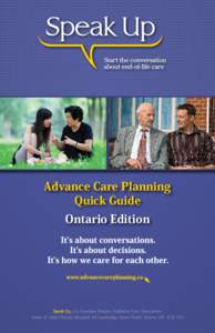 Advance Care Planning Quick Guide Ontario Edition 1