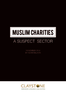 Muslim Charities A Suspect Sector November 2014 By Adam Belaon  EMPOWER