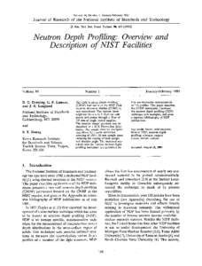 Volume 98, Number 1, January-February[removed]Journal of Research of the National Institute of Standards and Technology [J. Res. Natl. Inst. Stand. Technol. 98, [removed])]