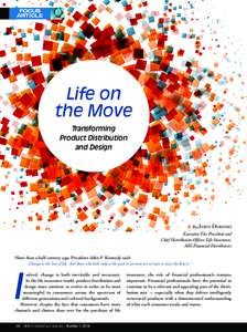 FOCUS ARTICLE Life on the Move Transforming