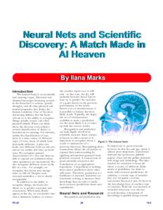 Neural Nets and Scientific Discovery: A Match Made in AI Heaven By Ilana Marks Introduction The human brain is an invaluable