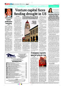 DN ECONOMIC R EVIEW / Sectors* Monday AGRIBUSINESS Tuesday ENERGY DEVELOPMENT