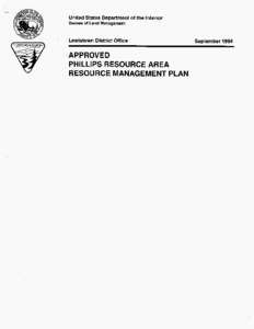 Land management / Bureau of Land Management / Wildland fire suppression / United States / Resource management / Sleeping Giant Wilderness Study Area / Roan Plateau / Environment of the United States / Conservation in the United States / United States Department of the Interior