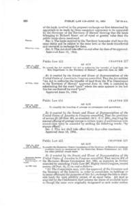Hawaiian Homelands / Akaka Bill / Politics of Hawaii / Hawaii / Territory of Hawaii