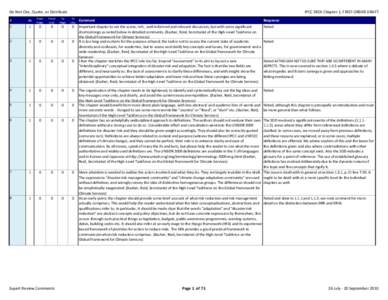 Do Not Cite, Quote, or Distribute  IPCC SREX Chapter 1, FIRST-ORDER DRAFT From Page