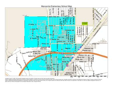 Manzanita Elementary School Map  0 mi 0.5