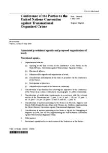 CTOC/COP[removed]Conference of the Parties to the United Nations Convention against Transnational Organized Crime