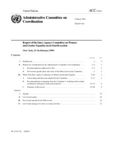 ACC[removed]United Nations Administrative Committee on Coordination