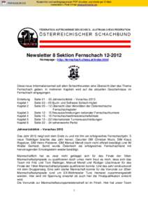 Kostenfrei und werbegesponsert PDF drucken und direkt per E-Mail versenden >Test it free www.pdfmailer.de PDFMAILER.DE www.pdfmailer.de