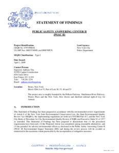 Microsoft Word - DRAFT PSAC II Statement of Findings[removed]doc