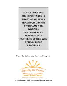 Domestic violence / Family therapy / Gender-based violence / Behavior / Elise M. Boulding / Epidemiology of domestic violence / Abuse / Violence / Ethics