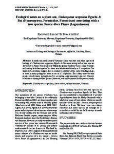 ASIAN MYRMECOLOGY Volume 1, 51 – 58, 2007 ISSN[removed] © K. EGUCHI & T.V. BUI