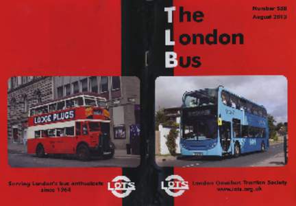 The London Bus - TLB588 – August[removed]Page 1  THE LONDON BUS