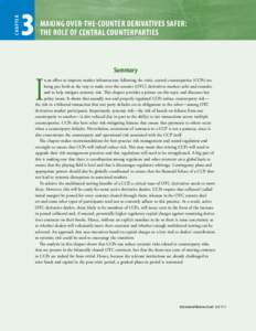 Self-regulatory organizations / Credit / Over-the-counter / Stock market / Credit default swap / LCH.Clearnet / Derivative / Futures exchange / International Swaps and Derivatives Association / Financial economics / Finance / Financial system