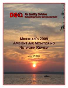 Microsoft Word - Final 2009 Air Monitoring Network Review - Michigan v2_2.d…