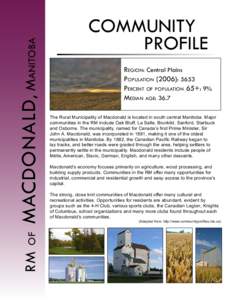 MACDONALD , Manitoba of RM