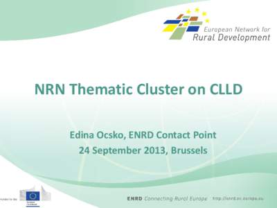 Click consonant / Consonants / European Network for Rural Development