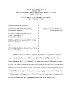 Business / Internal control / Finance / New York State Banking Department / Economics / USA PATRIOT Act /  Title III /  Subtitle B / USA PATRIOT Act /  Title III / Financial regulation / Bank Secrecy Act / Money laundering