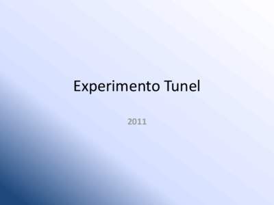 Experimento Tunel 2011 Material Particulado Parâmetro Propriedades n-alcanos, HPA, Nitro-HPA,