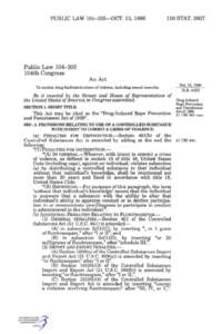 PUBLIC LAW[removed]—OCT. 13, [removed]STAT[removed]Public Law[removed]104th Congress