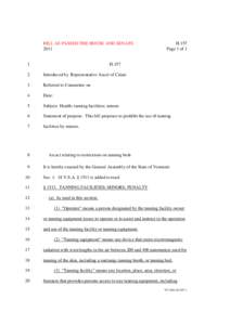 BILL AS PASSED THE HOUSE AND SENATE[removed]H.157