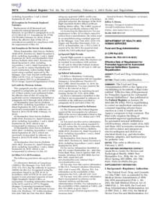 5674  Federal Register / Vol. 80, No[removed]Tuesday, February 3, [removed]Rules and Regulations including Appendices 1 and 2, dated September 26, 2013.