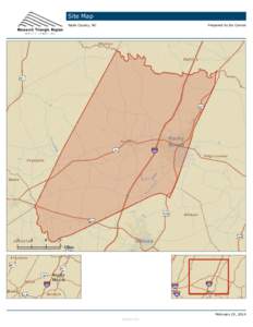 Site Map Nash County, NC Prepared by Bo Carson  February 25, 2014