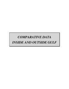 COMPARATIVE DATA INSIDE AND OUTSIDE GULF TABLE 43 LANDINGS AND ASSOCIATED VALUES INSIDE AND OUTSIDE GULF OF ST. LAWRENCE[removed]Including supplementary purchase slips)