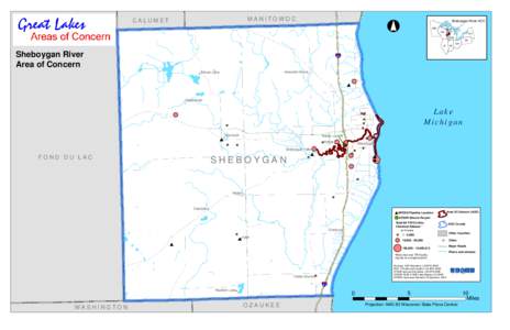 Sheboygan / Sheboygan County /  Wisconsin / Glenbeulah /  Wisconsin / Elkhart Lake /  Wisconsin / Area code 920 / Wisconsin / Geography of the United States / Sheboygan River