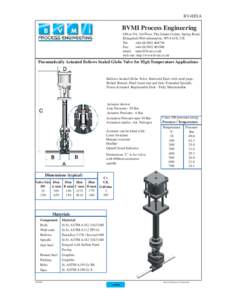 Valves / Construction / Water industry / Mechanical engineering / Globe valve / Stellite / Bellows / Flange / Piping / Plumbing / Fluid mechanics