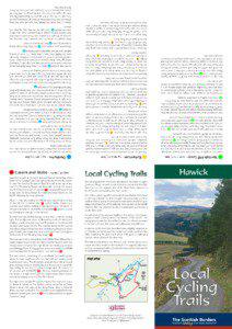 Designed by Scottish Borders Council Graphic Design Section. Maps produced by David Langworth. Printed in the Scottish Borders. Cover Photograph by Bill Jamieson.