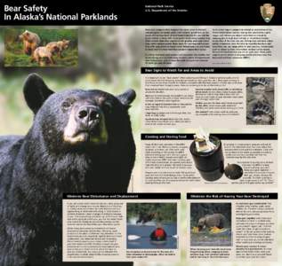 Bear Safety In Alaska’s National Parklands National Park Service U.S. Department of the Interior