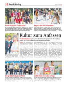 18 Bezirk Güssing  WocheBVZ Erster Platz für Fachschüler