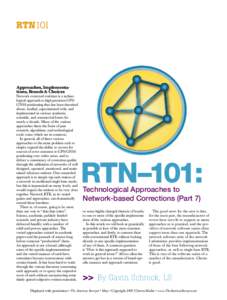 Avionics / Command and control / Geodesy / Global Positioning System / Nuclear command and control / Computer cluster / Technology / Computing / Fault-tolerant computer systems