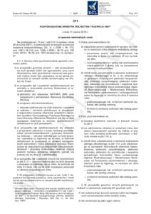 Dziennik Ustaw Nr 39  Elektronicznie podpisany przez Mariusz Lachowski
